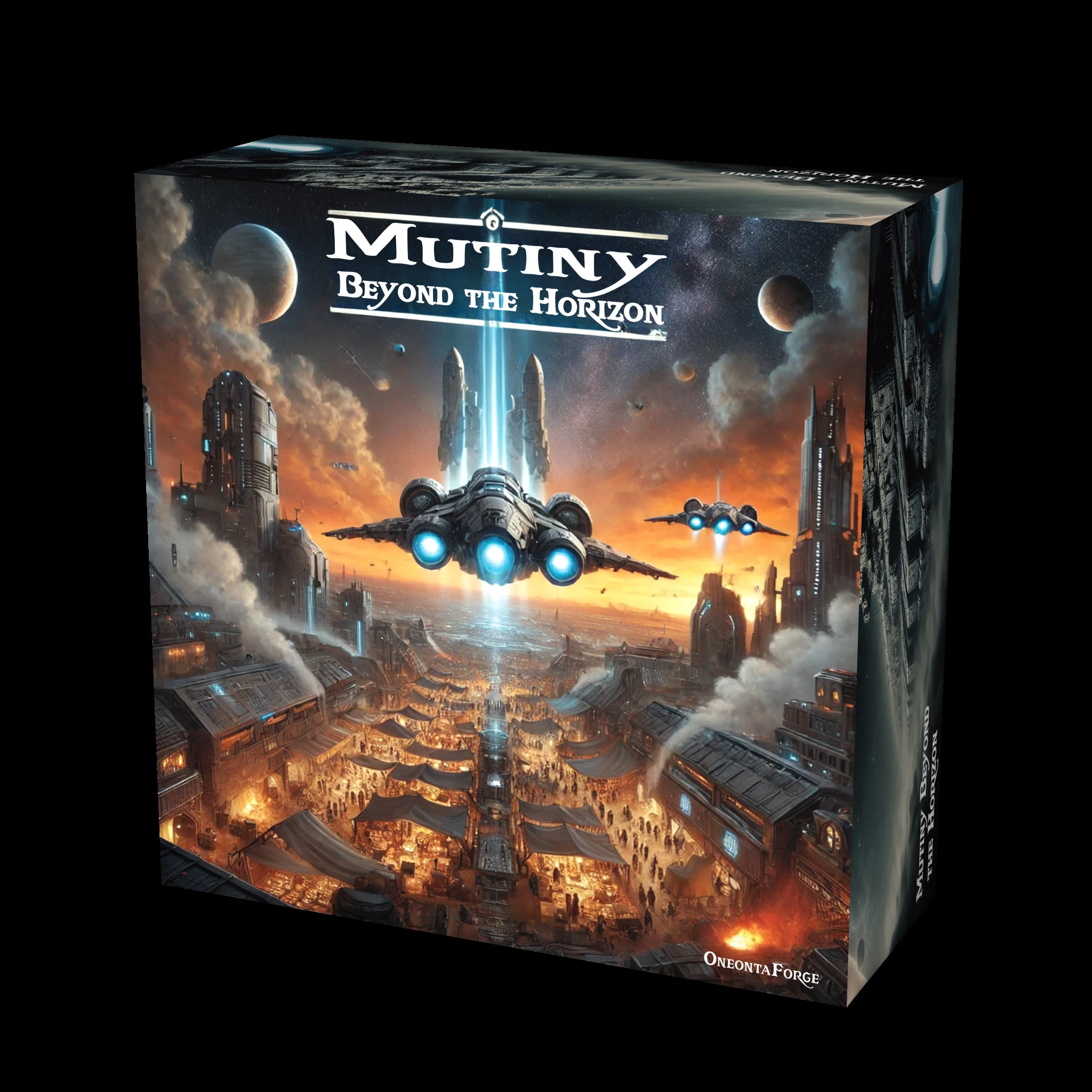 Mutiny Beyond the Horizon box