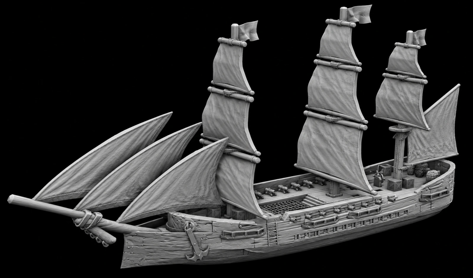 Merchant ship